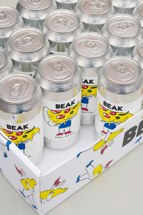 Beak x Fast Fashion Pizza IPA 2025 6.5% (440ml)