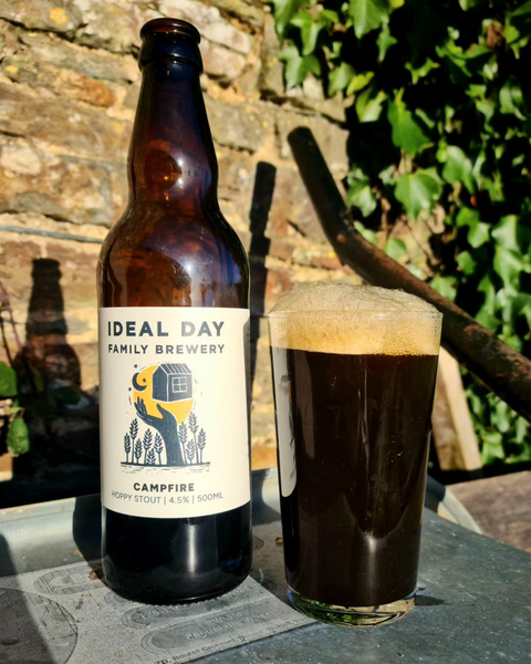 Ideal Day Campfire Hoppy Stout 4.5% (500ml)