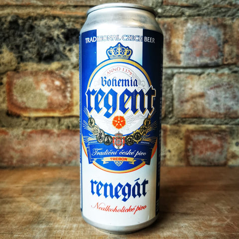 Bohemia Regent Renegat Alcohol Free Bohemian Pilsner 0.5% (500ml)