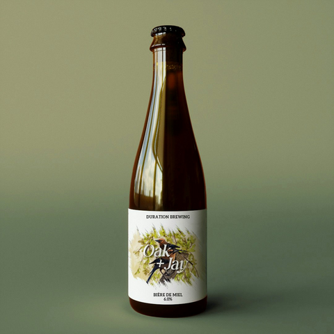 Duration Oak + Jay Honey Beer 6% (375ml)