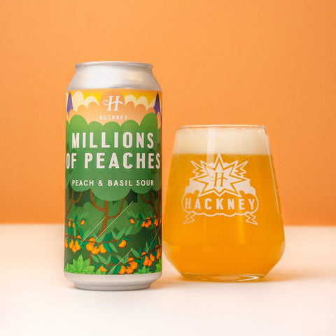 Hackney Millions of Peaches 4% (440ml)