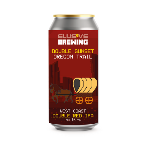 Elusive Double Sunset Oregon 2025 Double Red IPA 8% (440ml)