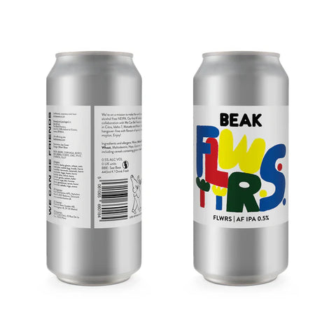 Beak x We Can Be Friends FLWRS 0.5% (440ml)