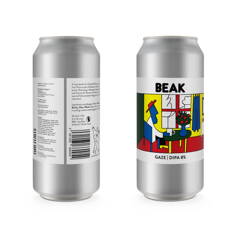 Beak x Two Flints Gaze DIPA 8% (440ml)