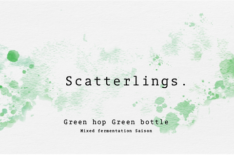 Scatterlings Green hop Green bottle MF Saison 5.2% (750ml)