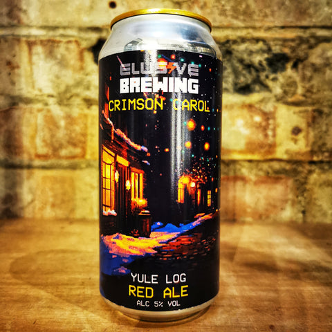 Elusive Crimson Carol Yule Red Ale 5% (440ml)