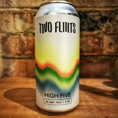 Two Flints High Five NZ Pale 5% (440ml) - Caps and Taps