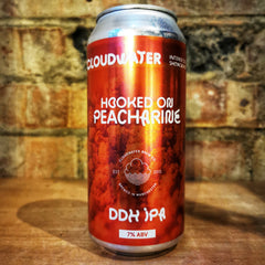 Cloudwater Hooked On Peacharine DDH IPA 7% (440ml) - Caps and Taps