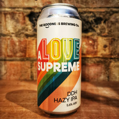 Goodness A Love Supreme DDH IPA 5.6% (440ml) - Caps and Taps