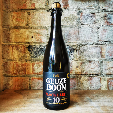 Boon Gueuze Black Label v10 7% (750ml)