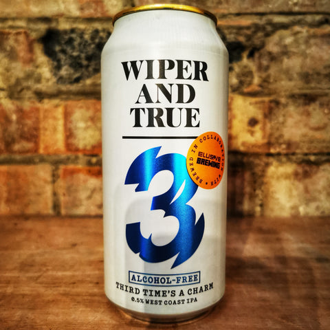 Wiper and True x Elusive Third Times A Charm 0.5% (440ml)