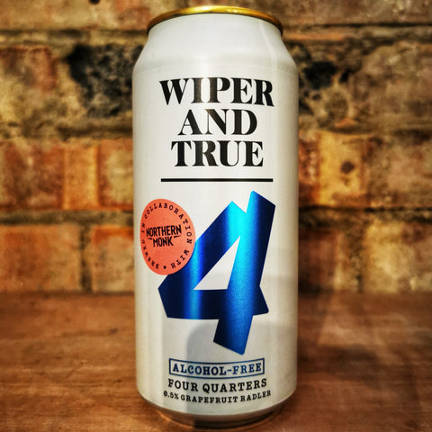 Wiper and True x Northern Monk Four Quarters 0.5% (440ml)