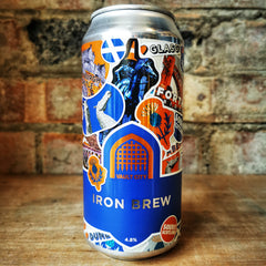 Vault City Iron Brew 2025 4.8% (440ml) - Caps and Taps