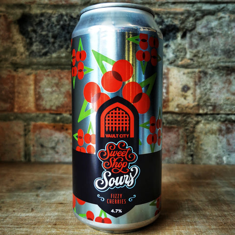 Vault City Fizzy Cherries Sweet Shop Sour 4.7% (440ml)