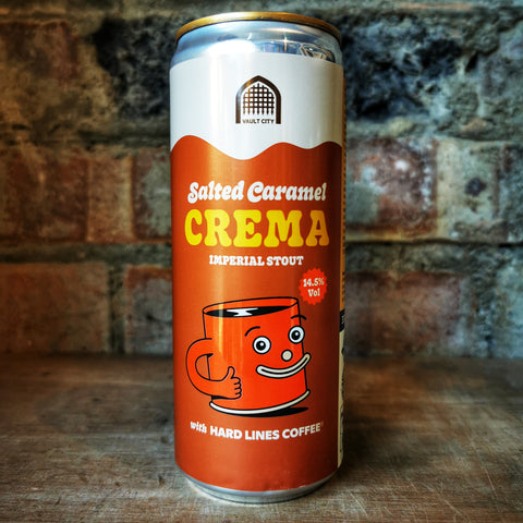 Vault City Salted Caramel Crema Coffee Stout 14.5% (330ml)