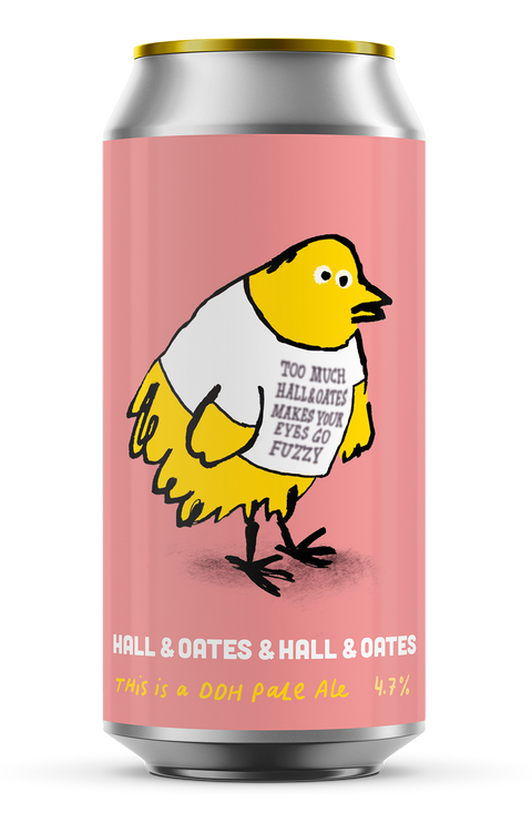 Pretty Decent Hall & Oates & Hall & Oates DDH Pale Ale 4.7% (440ml)