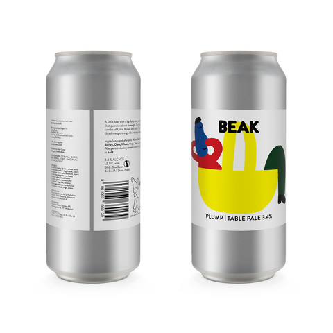 Beak Plump Table Pale 3.4% (440ml)