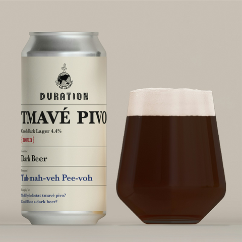 Duration x Lost & Grounded Tmavé Pivo 4.4% (440ml)