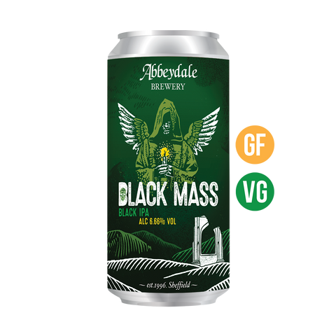 Abbeydale Black Mass Black IPA GF 6.7% (440ml)