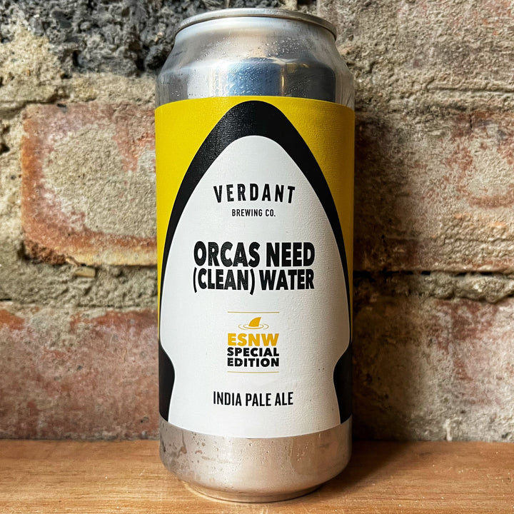 Verdant Even Orcas Need Water IPA 6.5% (440ml) - Caps and Taps