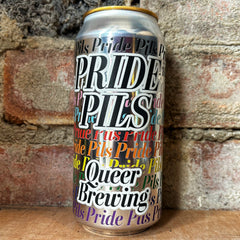 Queer Brewing Pride Pils 5.2% (440ml) - Caps and Taps