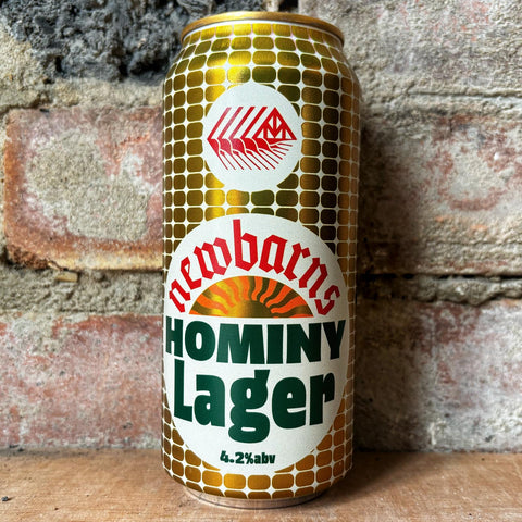 Newbarns Hominy Lager 4.2%(440ml)