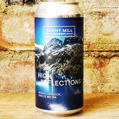 Burnt Mill High Reflections WC IPA 6% (440ml) - Caps and Taps