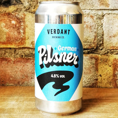 Verdant German Pilsner 4.8% (440ml) - Caps and Taps