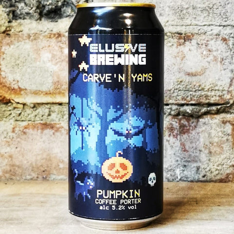 Elusive Carve'n Yams Pumpkin Coffee Porter 5.2% (440ml)