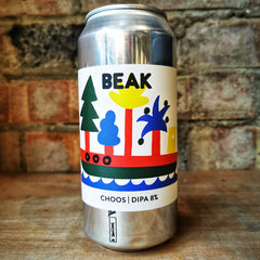 Beak Choos DIPA 8% (440ml) - Caps and Taps