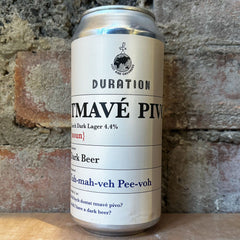 Duration x Lost & Grounded Tmavé Pivo 4.4% (440ml) - Caps and Taps