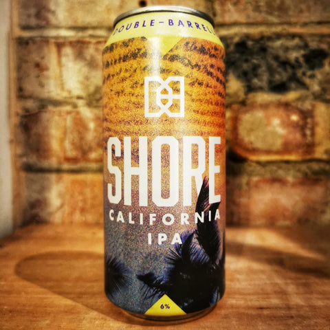 Double Barrelled Shore California IPA 6% (440ml)