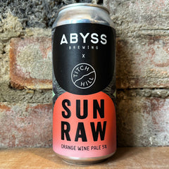 ABYSS x Titch Hill Sun Raw Orange Pale 5% (440ml) - Caps and Taps