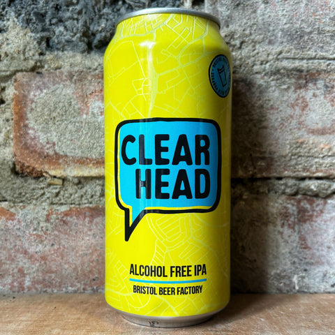 Bristol Beer Factory Clear Head GF Pale 0.5% (440ml)