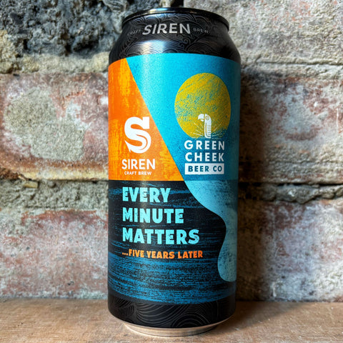 Siren x Green Cheek Every Minute Matters 2025 IPA 7.2% (440ml)