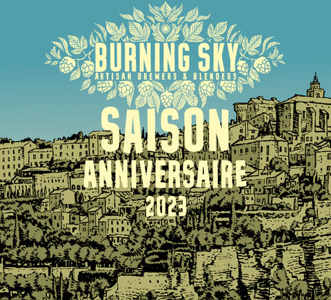 Burning Sky Saison Anniversaire 2023 6.5% (750ml)