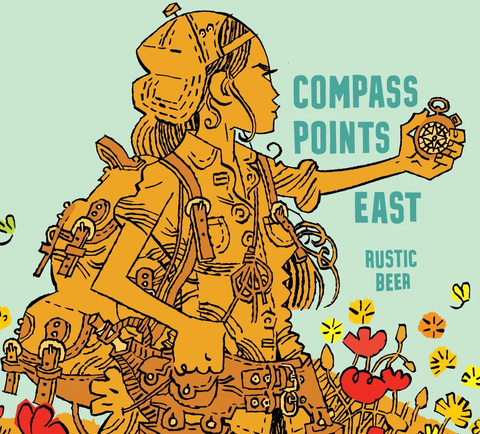 Burning Sky Compass Points East 5.5% (440ml)