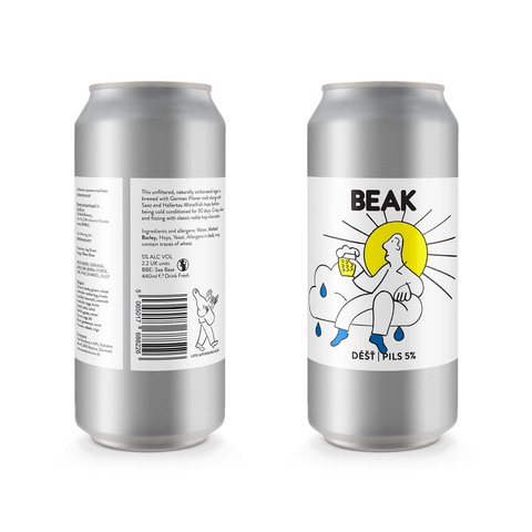 Beak Dest Lager 5% (440ml)