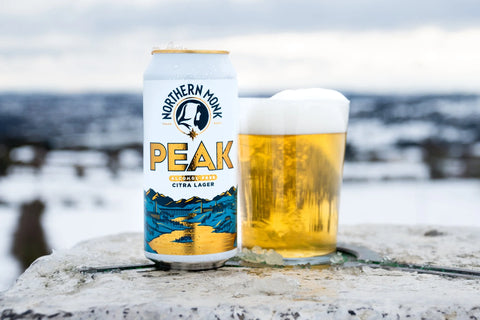 Northern Monk Peak Citra AF Lager 0.5% (440ml)