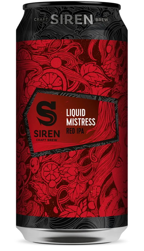 Siren Liquid Mistress Red IPA 5.8% (440ml)