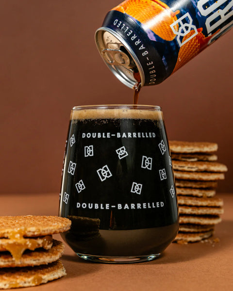 Double Barrelled Stroop Caramel Biscuit Stout 6% (440ml)