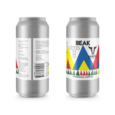 Beak x Rivington x Track Triangles DIPA 2025 8% (440ml)